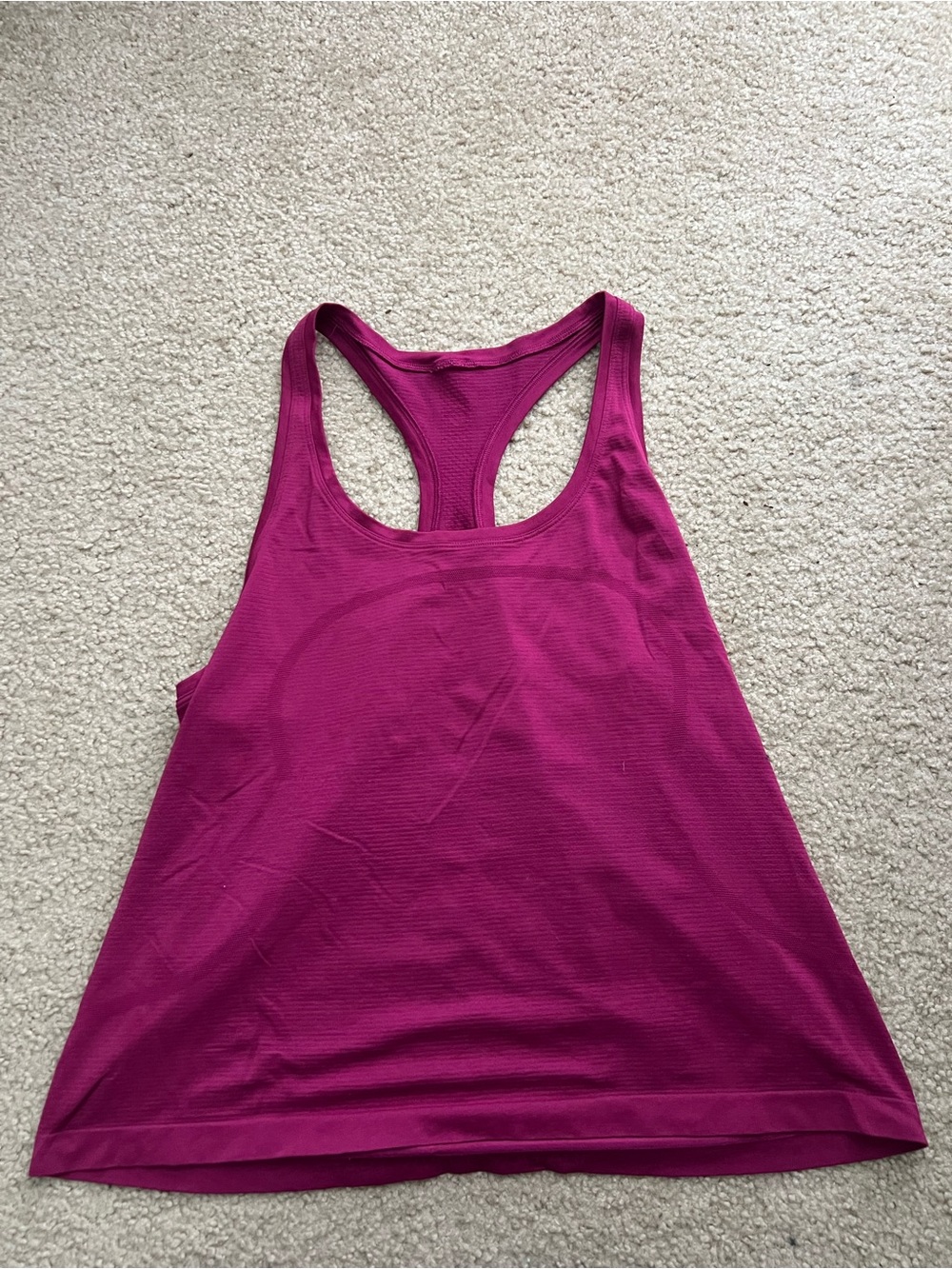 lululemon athletica Deep Pink Racerback Tank
